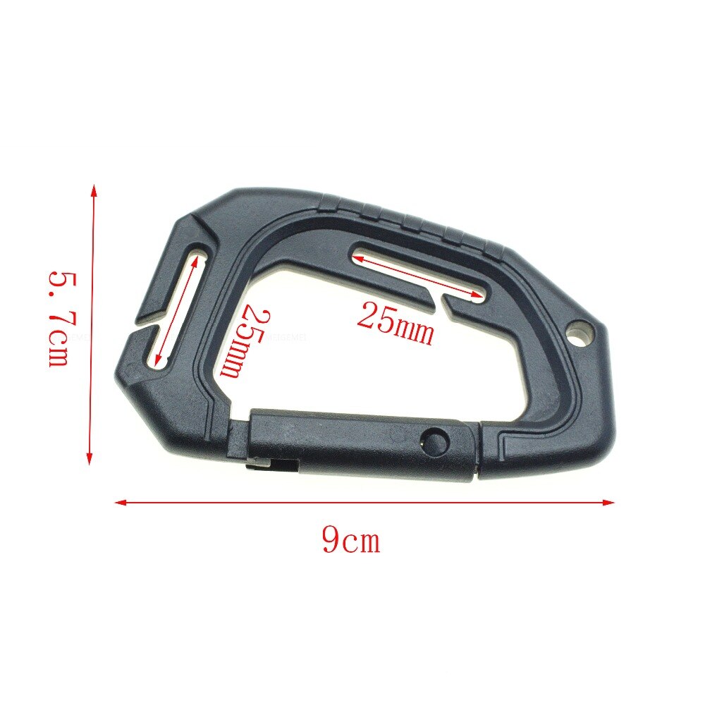 Carabiner 9CM Plastic