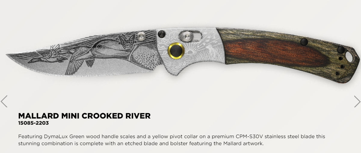 BENCHMADE 15085-2203 Limited Edition Artist Series