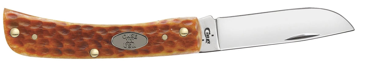 CASE 23003 Pocket Worn Whiskey Bone Standard Jig Chrome Vanadium Sod Buster Jr