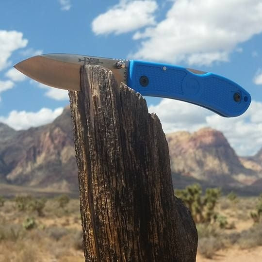 KaBar 4062BL Dozier Folding Hunter 3"