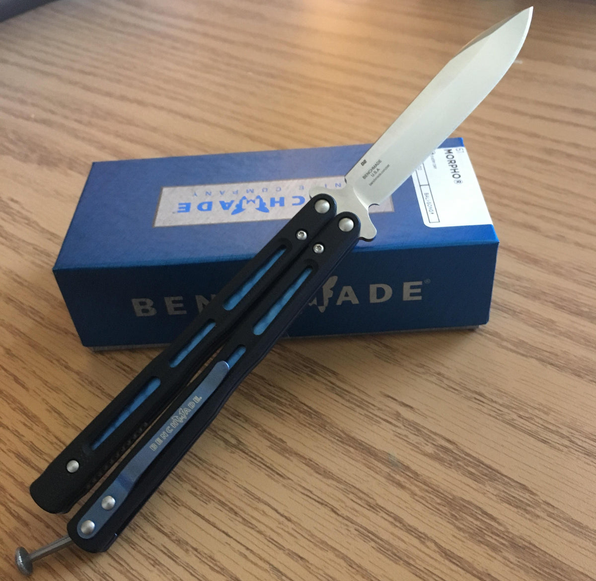 BENCHMADE 51 Morpho Balisong Butterfly