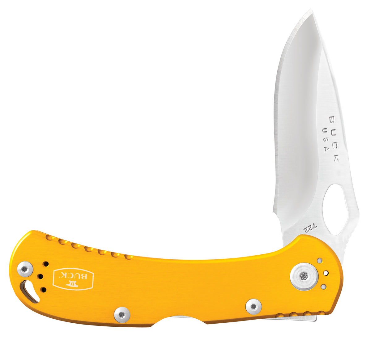 Buck 722 Spitfire Knife Yellow