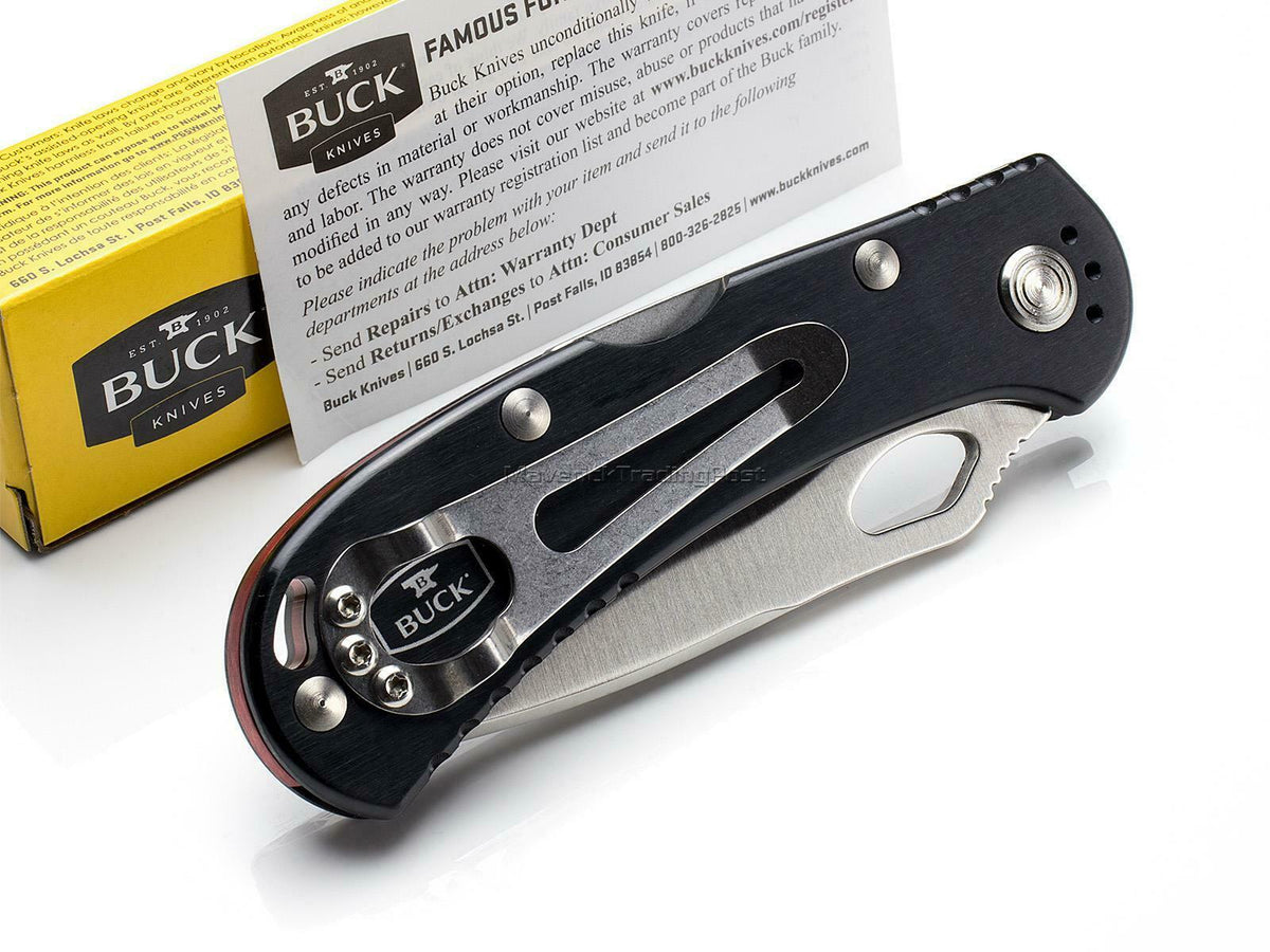 Buck 722 Spitfire Knife Black