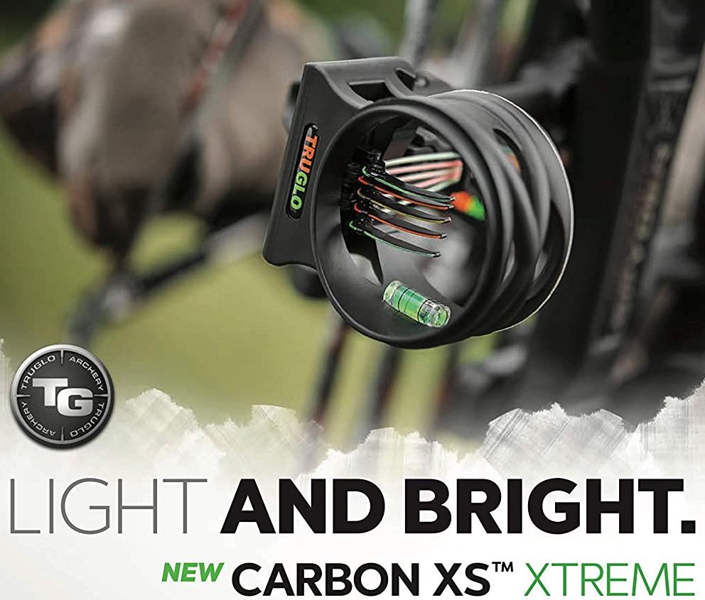 TRUGLO Carbon XTREME Hunting Sight BLACK