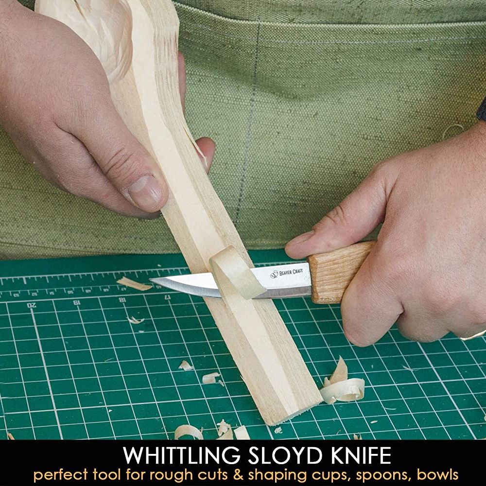 Beaver Craft S13 Wood Carving Set