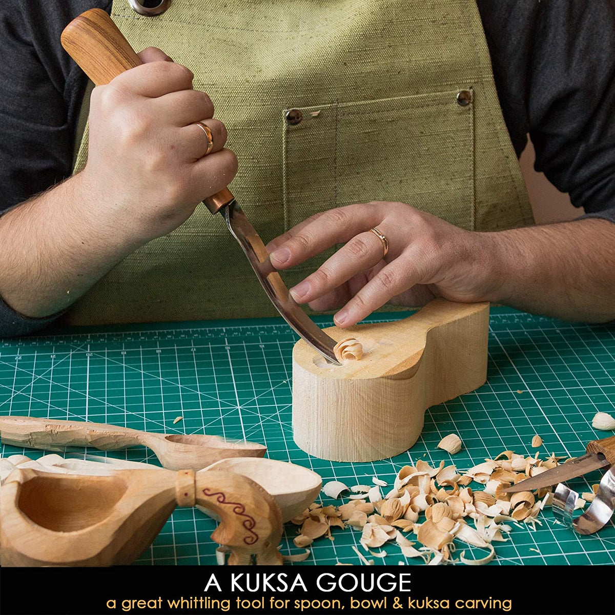 Beaver Craft S14 Wood Carving Set