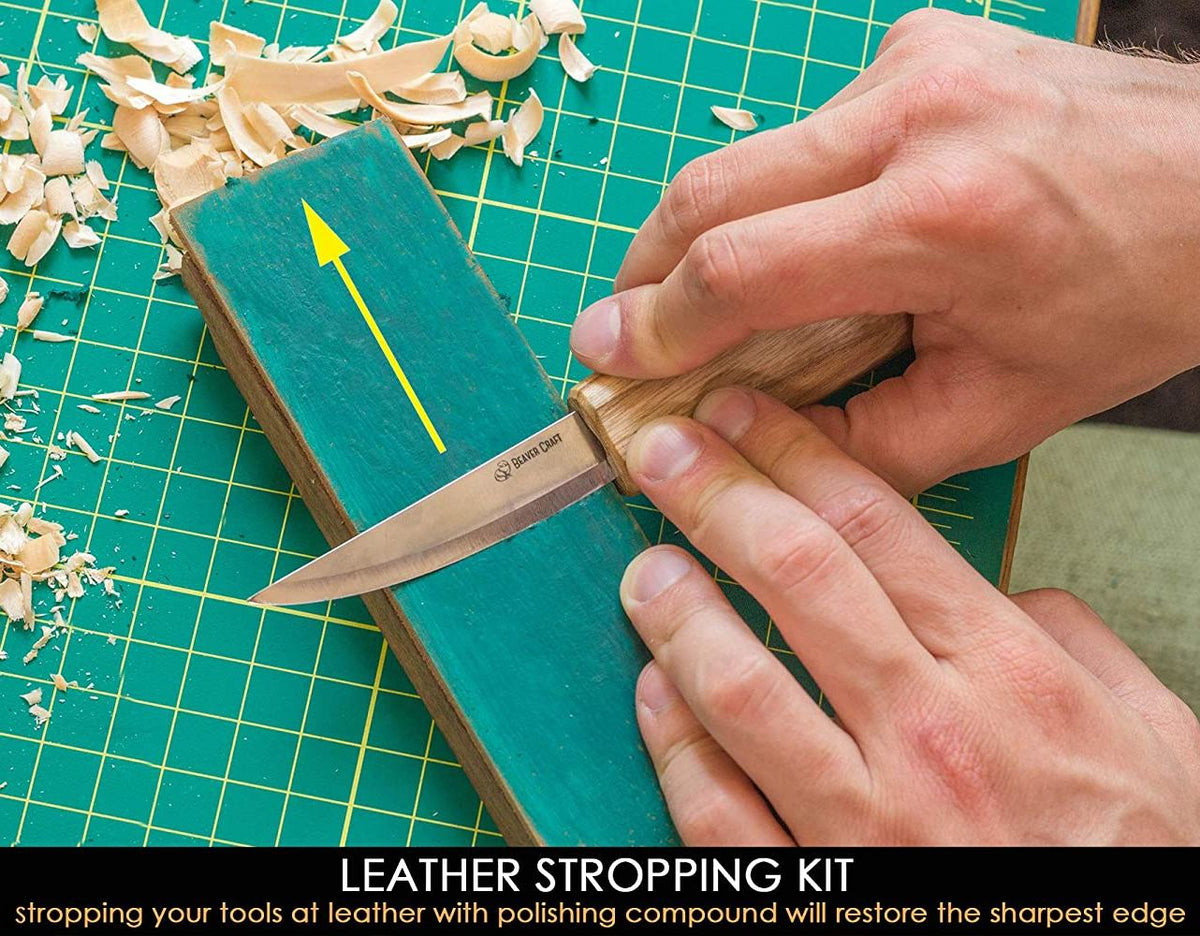 Beaver Craft S13 Wood Carving Set