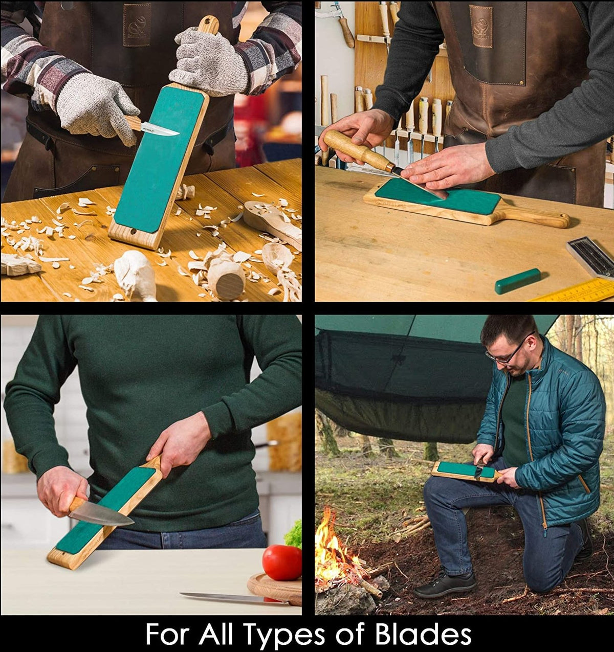 Beaver Craft LS1Р1 LARGE Dual Leather Strop مسن جلدي