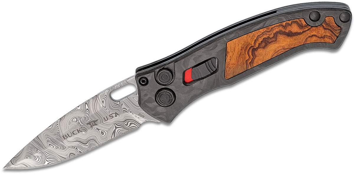 Buck 898CF Limited Damasteel