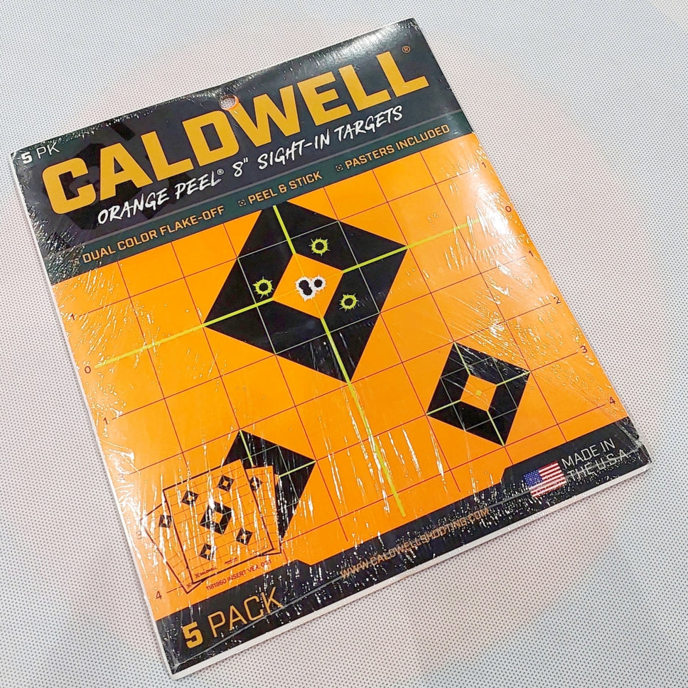 CALDWELL Target 8" 5 Pack هدف رماية ورقي