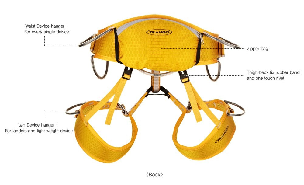 TRANGO Harness / Mountain Wall