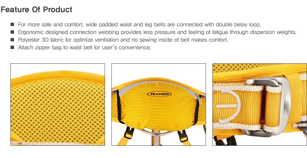 TRANGO Harness / Mountain Wall
