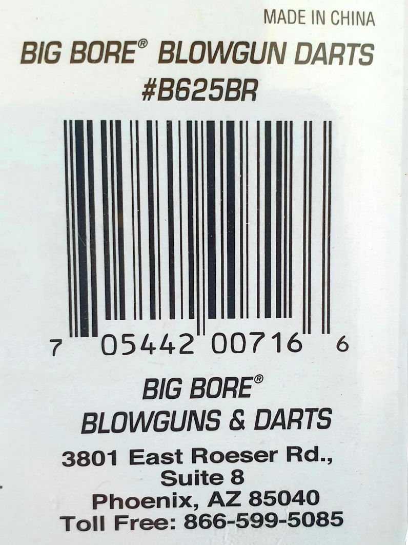 Cold Steel Big Bore Broad Head Darts أسهم