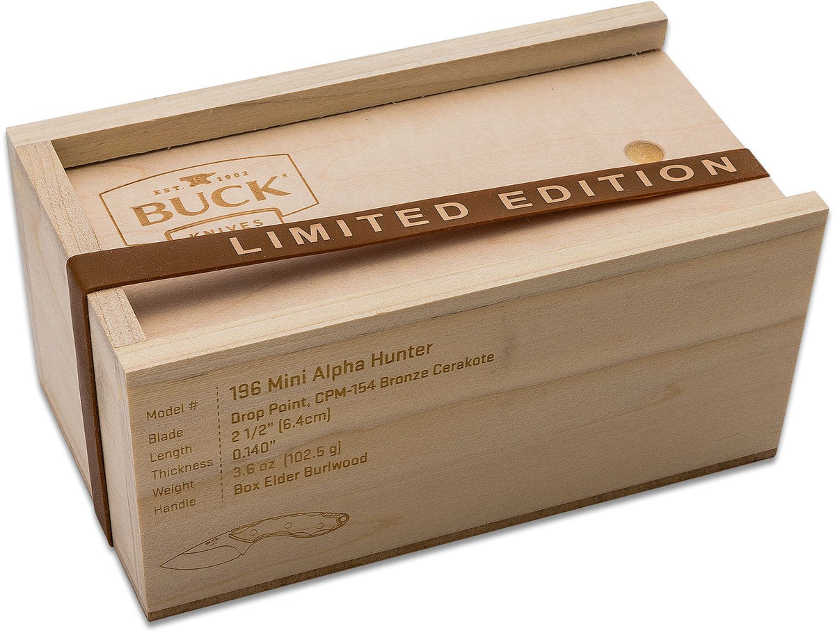Buck 196 Mini Alpha Hunter - Limited