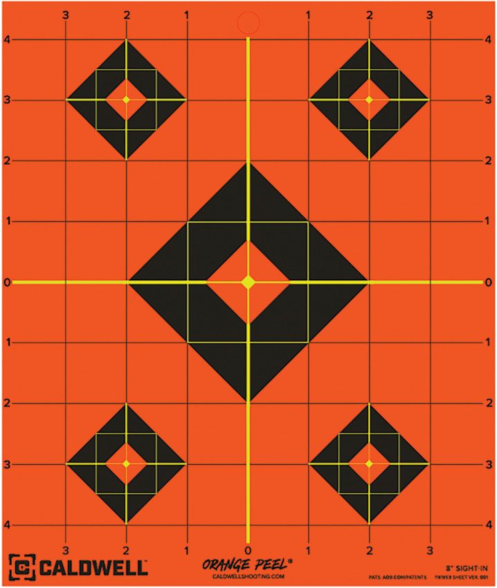 CALDWELL Target 8" 5 Pack هدف رماية ورقي