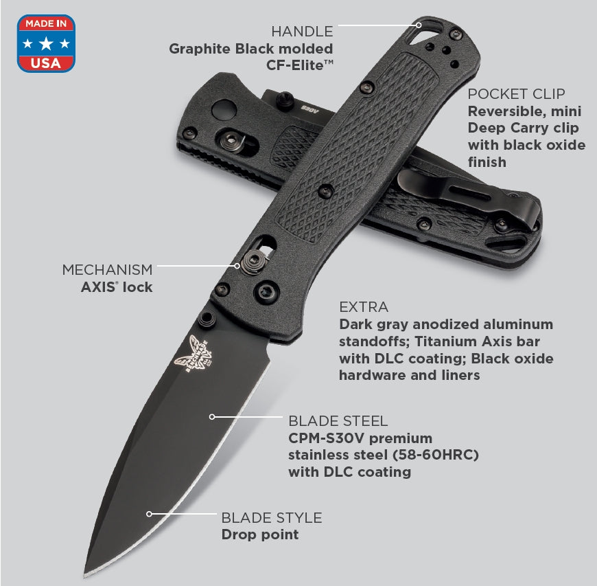 BENCHMADE 535 BK-2 Bugout