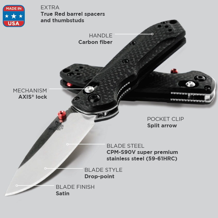 BENCHMADE 565-1 Mini Freek S90V