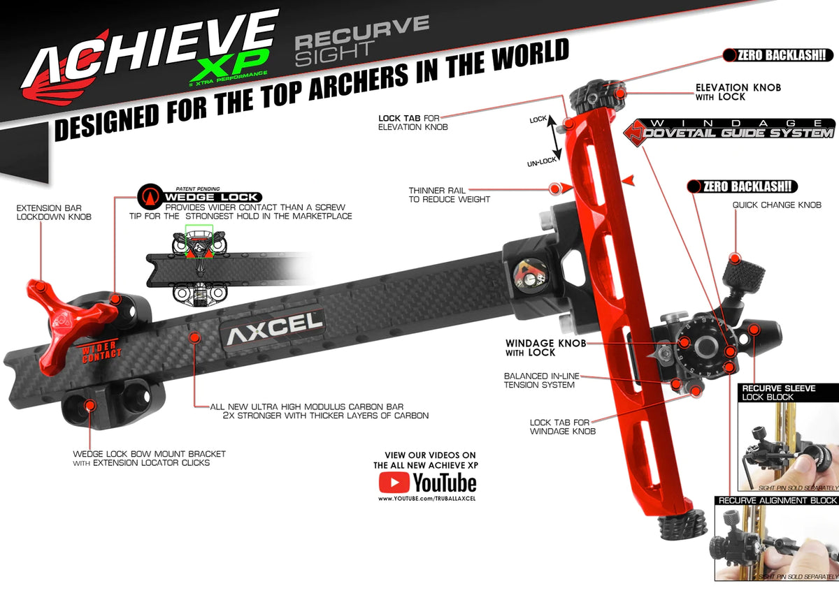 AXCEL Achieve XP Recurve Sight نيشان