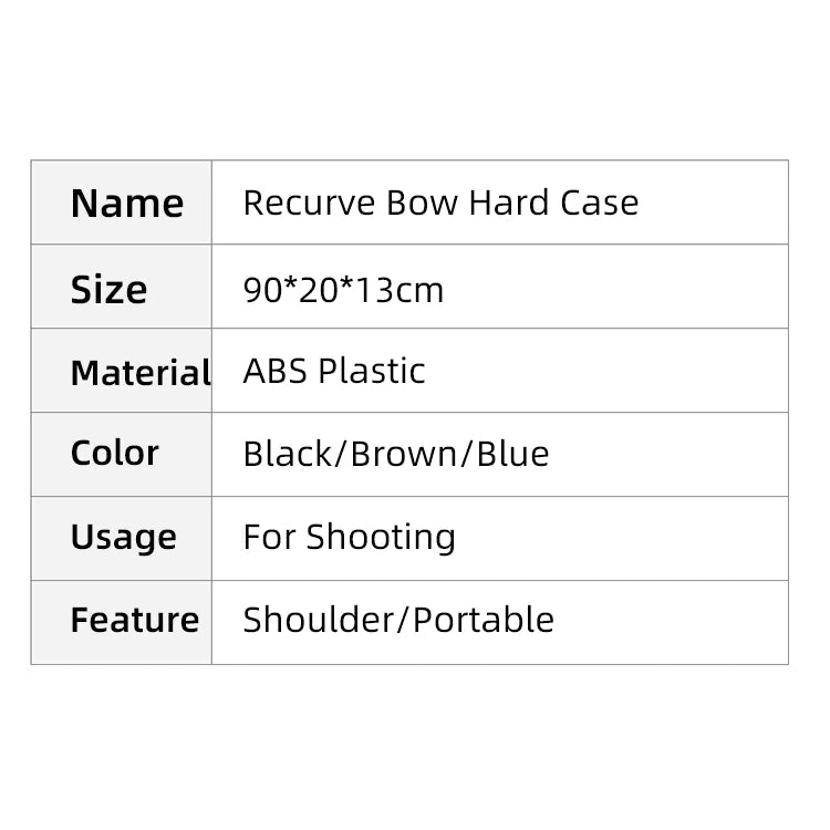 Archery Hard Bow Case / Bag حقيبة قوس