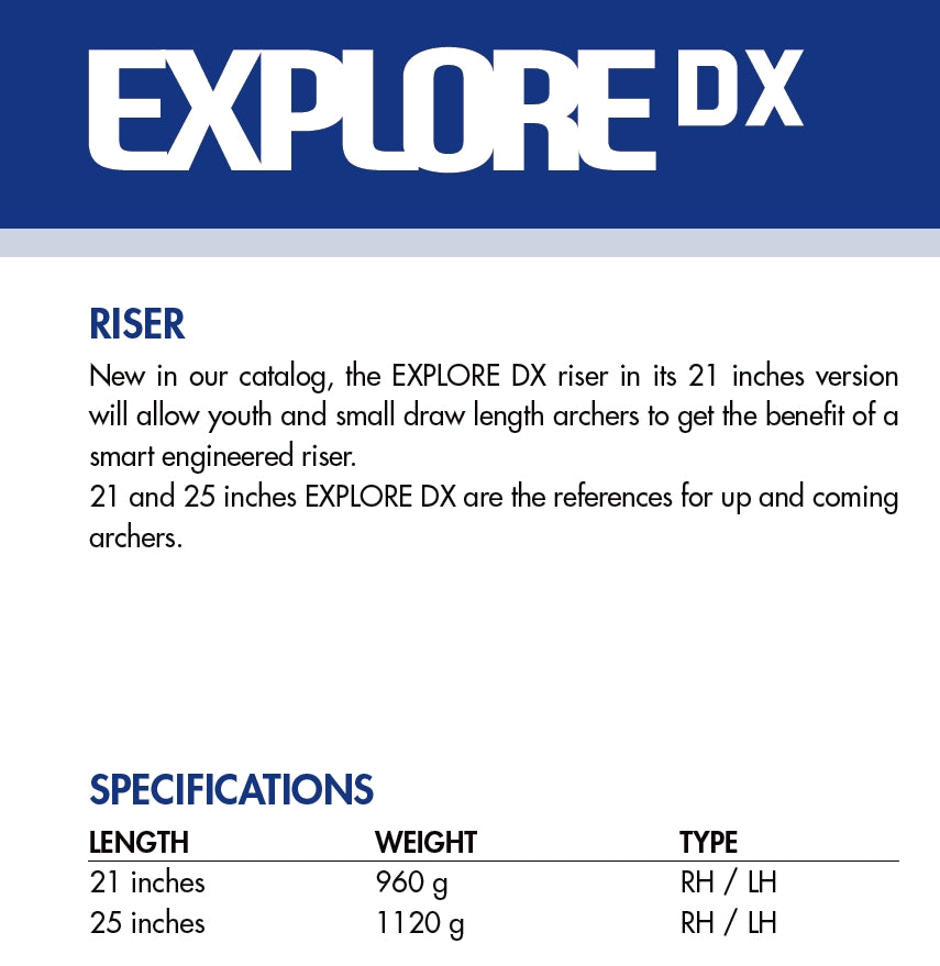WNS ILF Explore DX Riser مقبض قوس