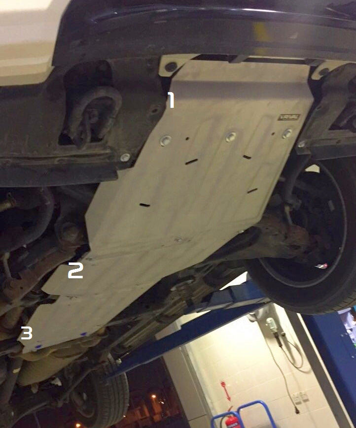 RIVAL Toyota LC200 / Lexus LX 570 4mm FULL KIT 3pcs 2008-