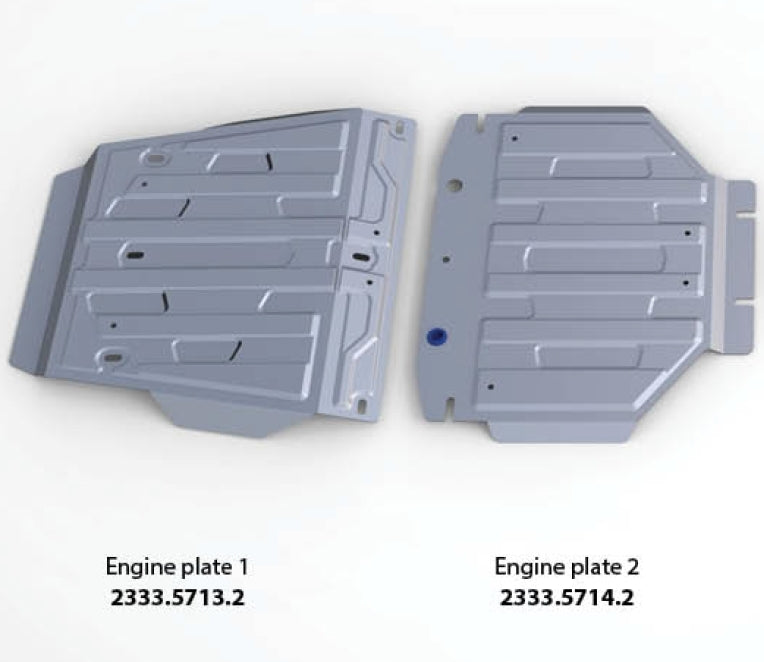 RIVAL Toyota LC200 / Lexus LX 570 4mm Front KIT 2pcs 2008-