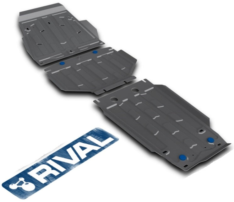 RIVAL Toyota LC200 / Lexus LX 570 4mm FULL KIT 3pcs 2008-