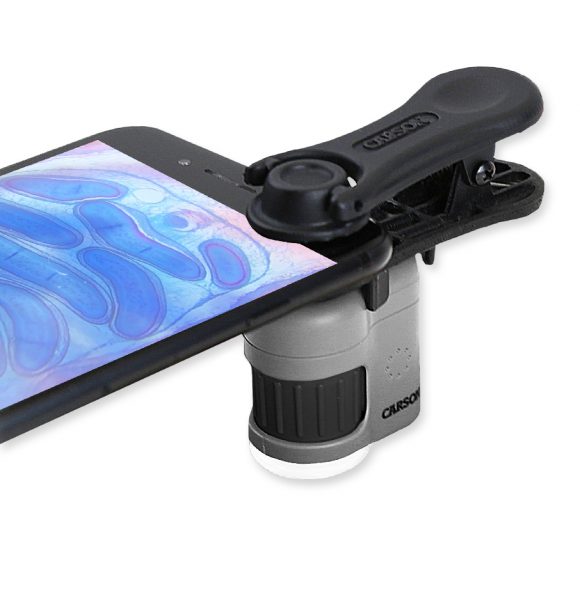 CARSON MM-380 MicroMini Microscope with Clip