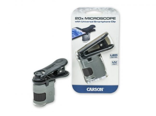 CARSON MM-380 MicroMini Microscope with Clip