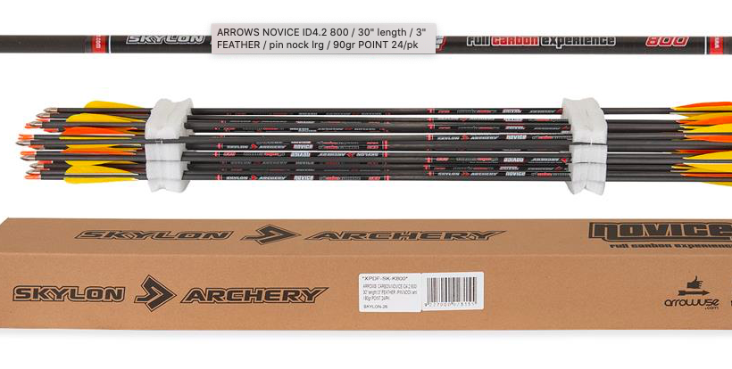 SKYLON Arrows Novice FEATHER أسهم
