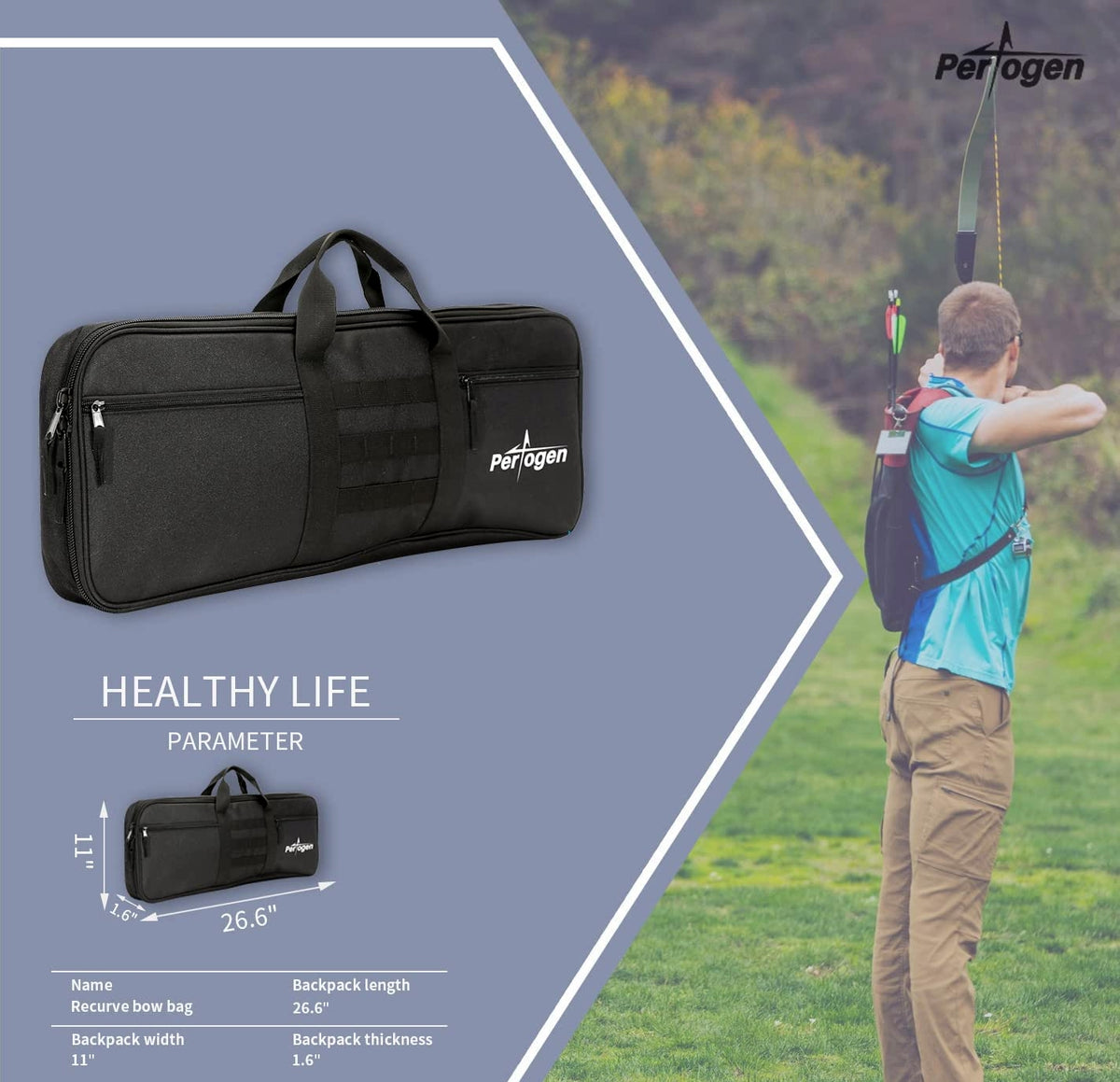 PEROGEN Bow Case / Bag حقيبة قوس