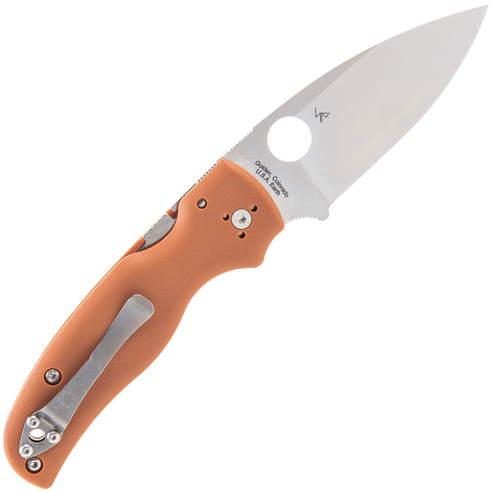 Spyderco Shaman REX 45 Orange G10