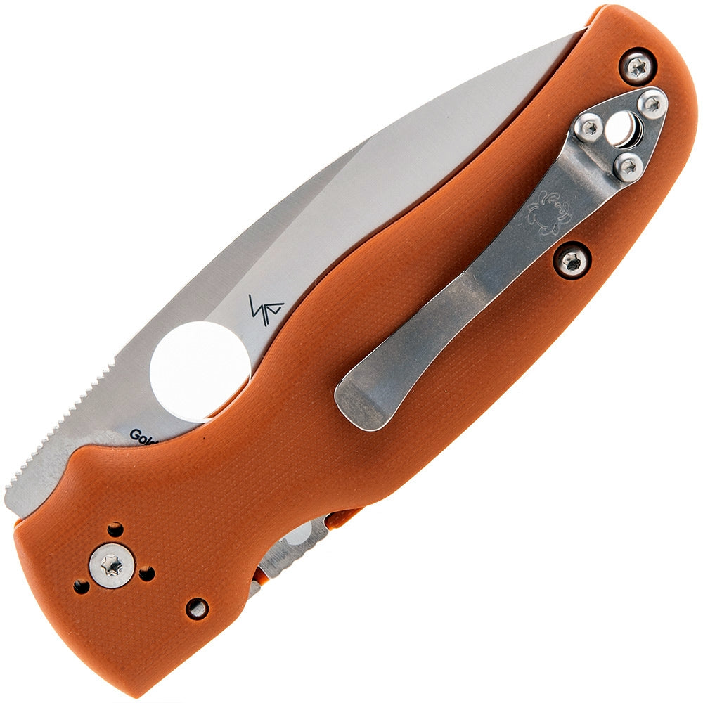 Spyderco Shaman REX 45 Orange G10