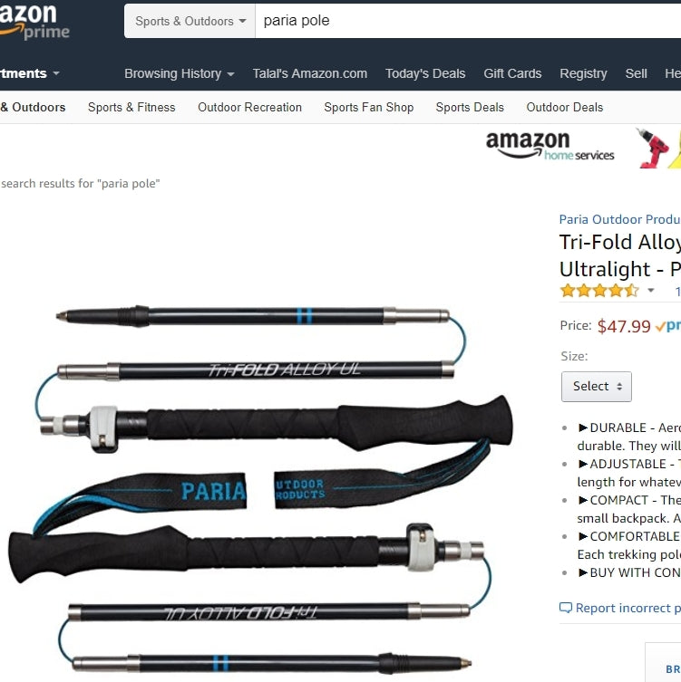 Hiking Pole Aluminum