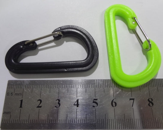 Carabiner plastic 55m