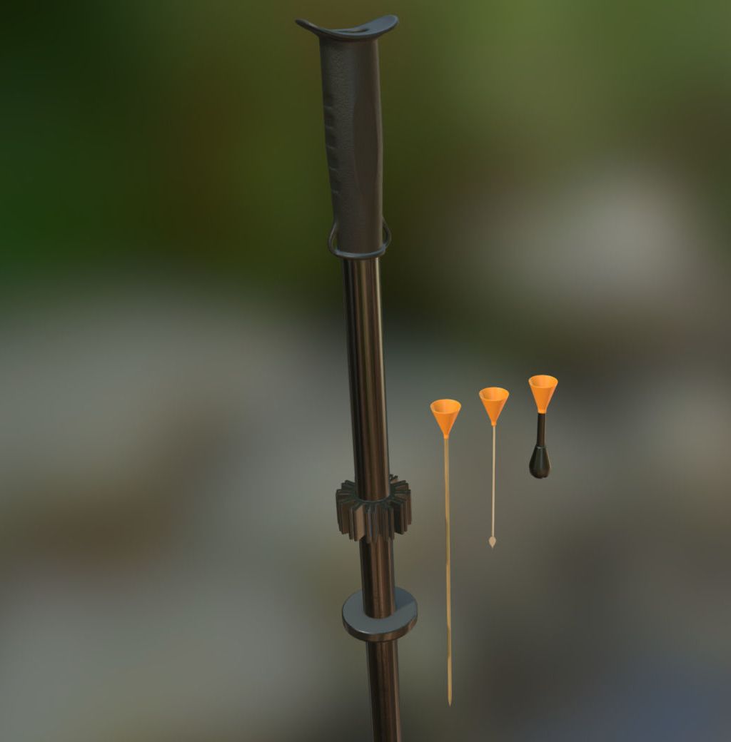 Cold Steel Big Bore Pro Blowgun نافخ أسهم