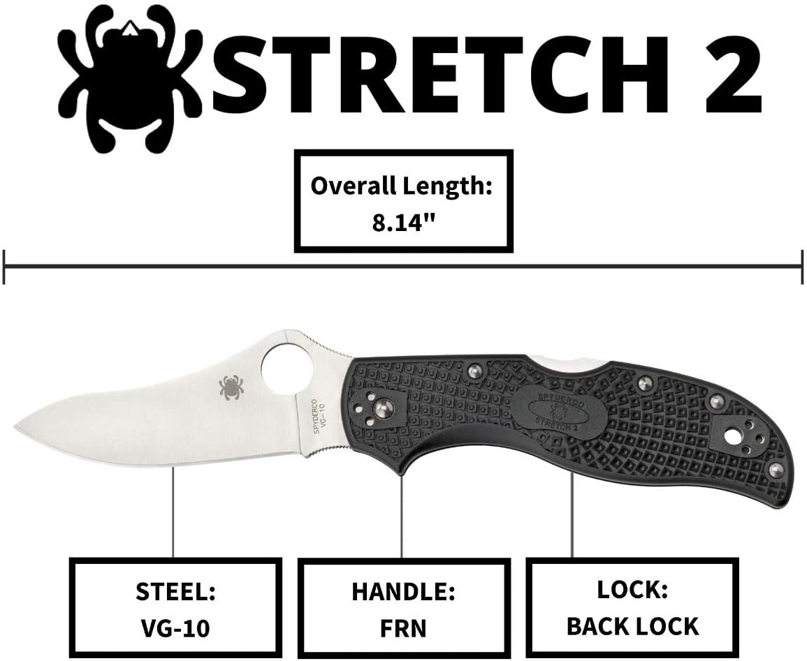 Spyderco STRETCH II C90BK2