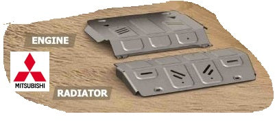 RIVAL mitsubishi 4mm pajero sport 2016- / L200 2015- front kit