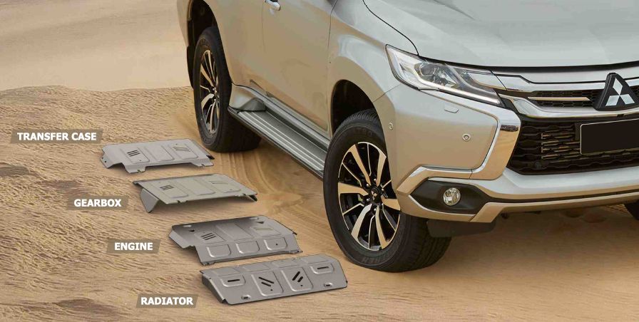 RIVAL mitsubishi 4mm pajero sport 2016- / L200 2015- front kit