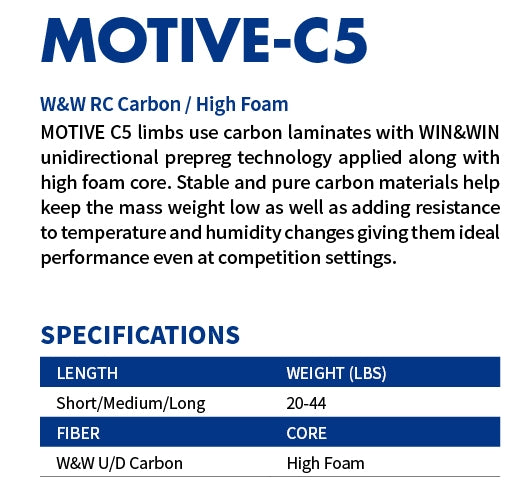 WNS ILF Motive C5 Limbs اطراف قوس