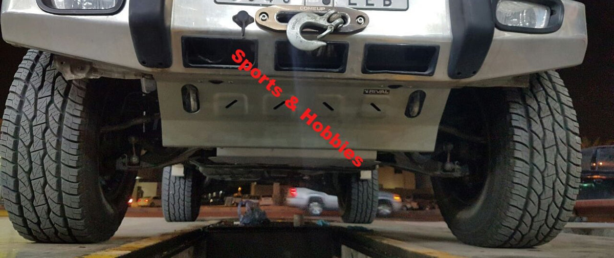 RIVAL Mitsubishi Pajero 4mm Front 2pcs Kit 2006-