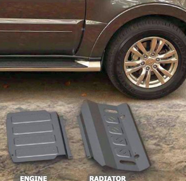RIVAL Mitsubishi Pajero 4mm Front 2pcs Kit 2006-