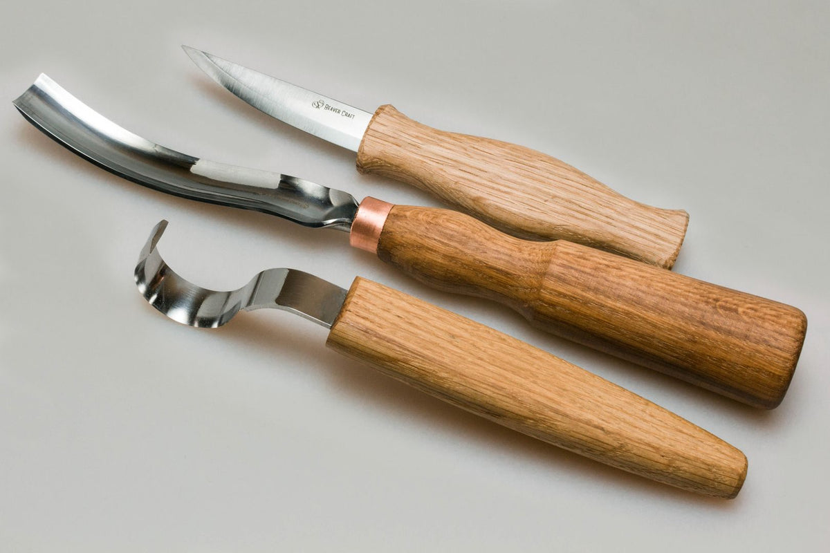 Beaver Craft S14 Wood Carving Set