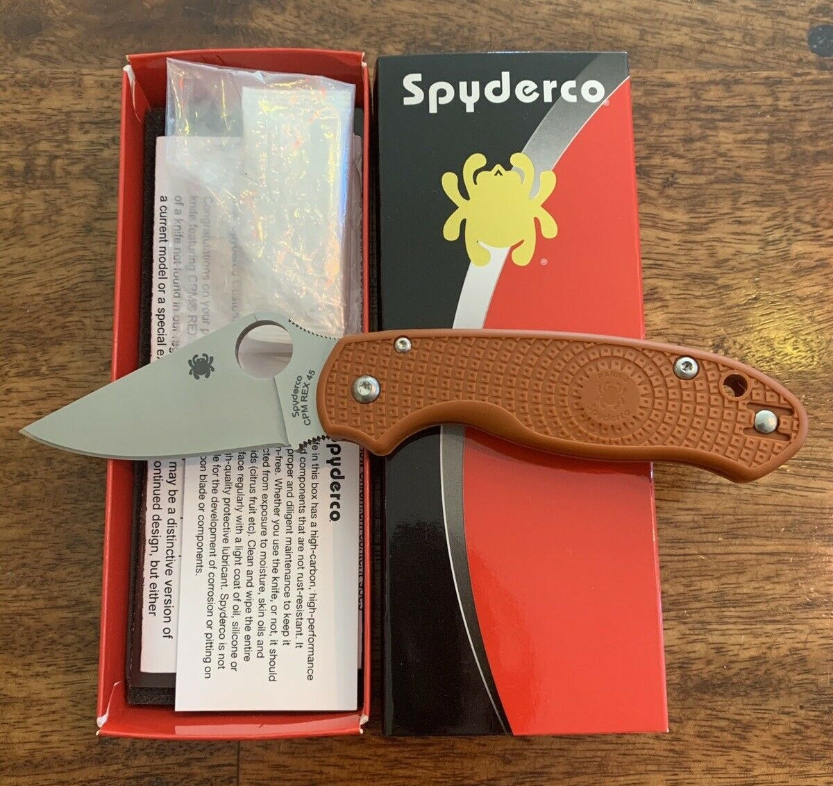 Spyderco Para 3 Light Weight REX 45 Sprint