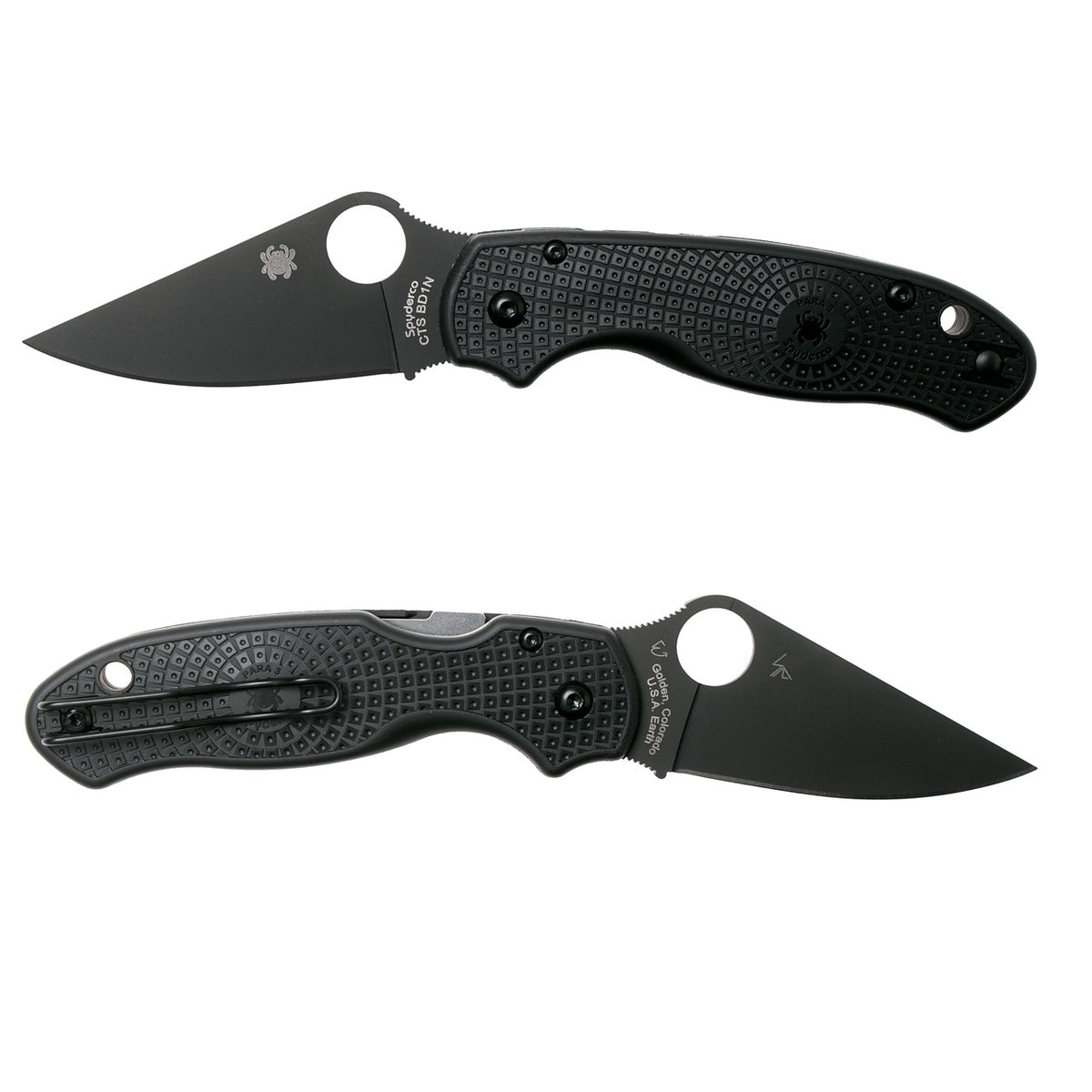 Spyderco Para 3 Lightweight BLACK