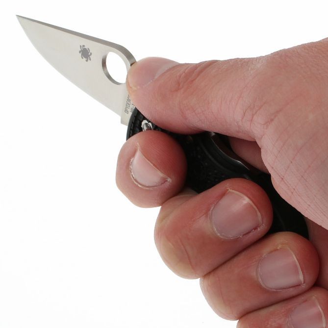 Spyderco ManBug Black knife