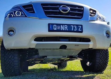 RIVAL Nissan Patrol Y62 6mm radiator Desert bumper 2010-