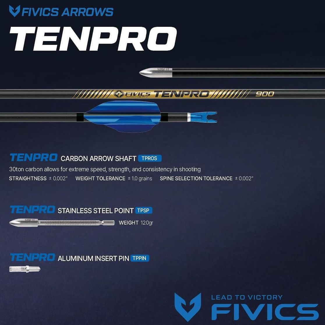 Fivics TenPro Shafts أسهم