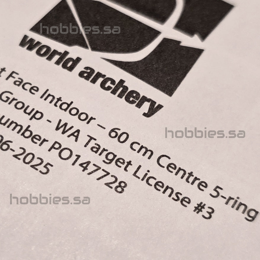 Target Face 60cm 5 Rings هدف ورقي