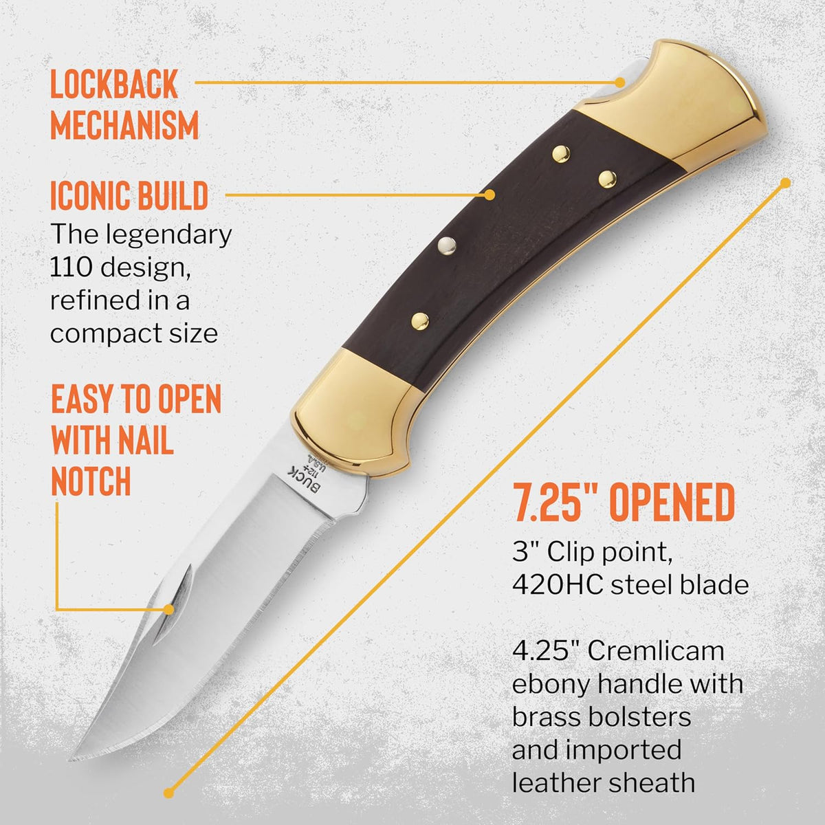 Buck 0112BRS سكين